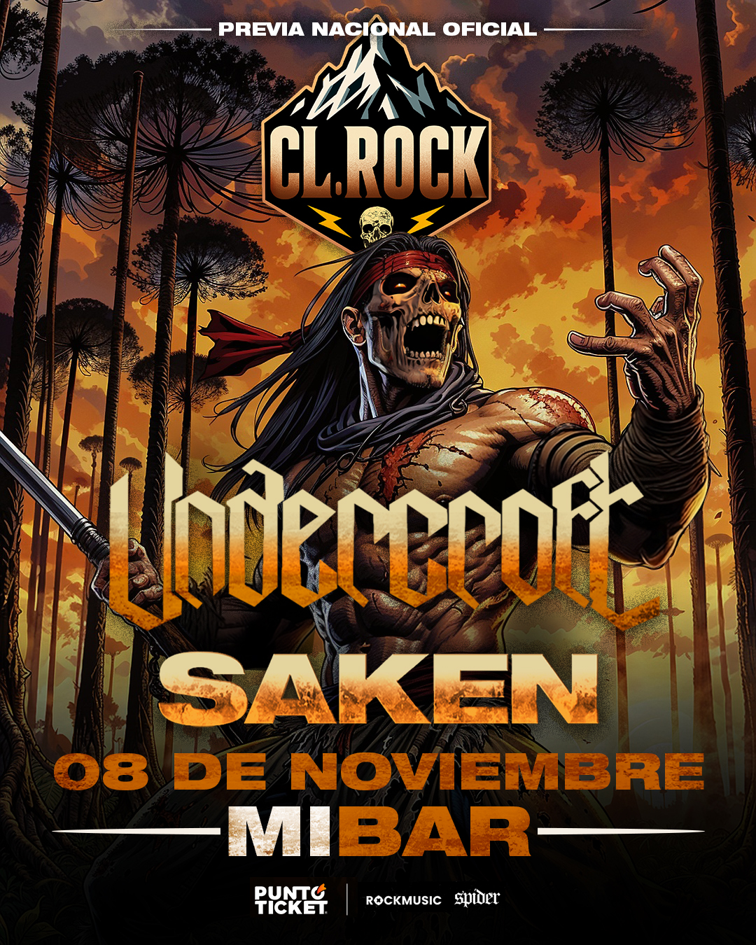 Undercroft y Saken se presentarán en la previa a CL.Rock